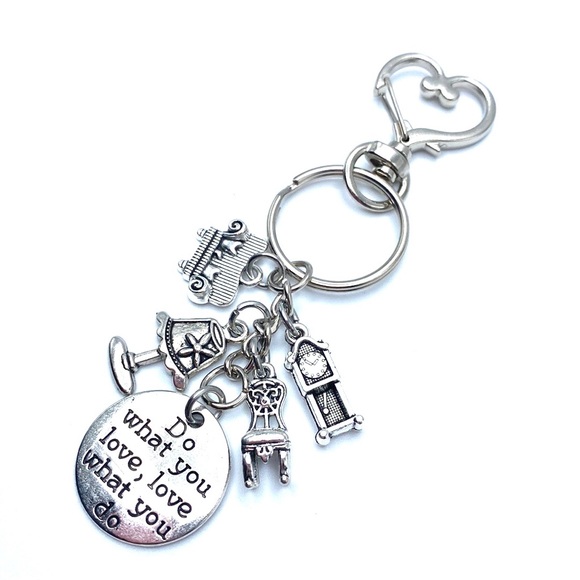 Interior Designer Keychain Bag Charm Do What You Love… - Picture 5 of 5